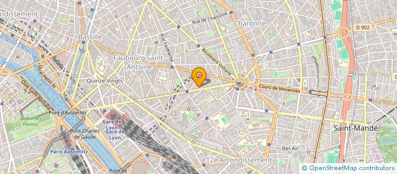 localisation de l'entreprise MONSIEUR JEAN-ALEXANDRE SAFRONOFF  PARIS