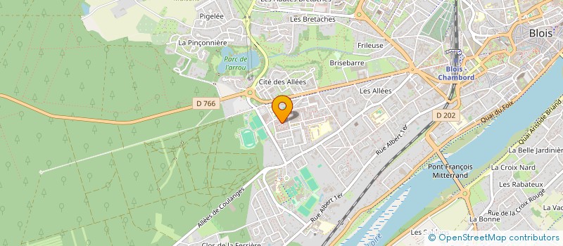 localisation de l'entreprise MONSIEUR JEAN-ALEXIS MOUILLA à BLOIS
