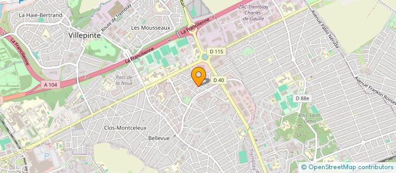 localisation de l'entreprise MONSIEUR JEAN ALFRED  ETAMPES