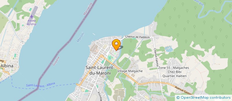 localisation de l'entreprise MONSIEUR JEAN ALFRED à SAINT-LAURENT-DU-MARONI
