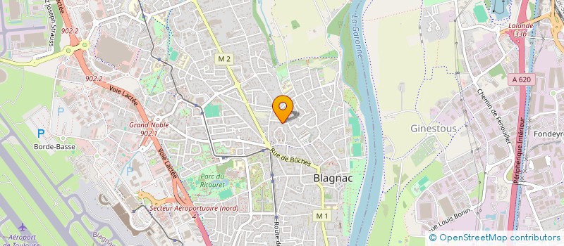 localisation de l'entreprise MONSIEUR JEAN ALFRED BOGUI à BLAGNAC