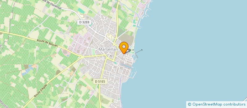 localisation de l'entreprise MONSIEUR JEAN ALGARRA à MARSEILLAN