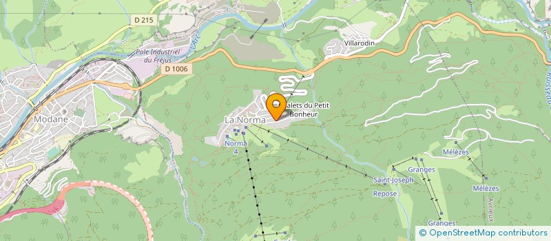 localisation de l'entreprise MONSIEUR JEAN ALIBERT  VAL-CENIS