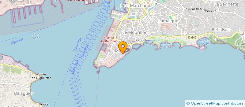 localisation de l'entreprise MONSIEUR JEAN ALIMI  TOULON