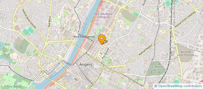 localisation de l'entreprise MONSIEUR JEAN-ALIX CALIXTE à ANGERS