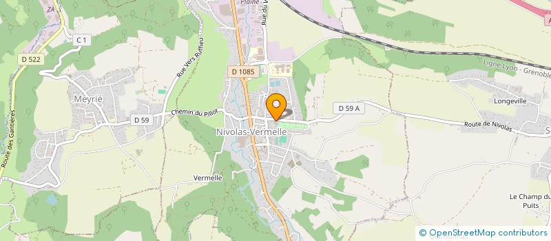 localisation de l'entreprise MONSIEUR JEAN ALIXANT  NIVOLAS-VERMELLE