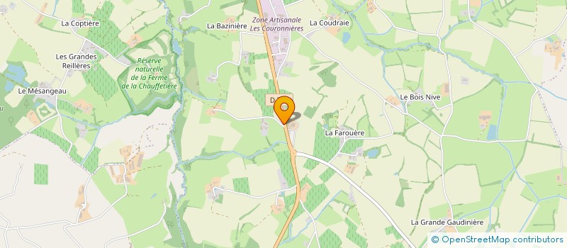 localisation de l'entreprise MONSIEUR JEAN ALLARD à OREE-D'ANJOU
