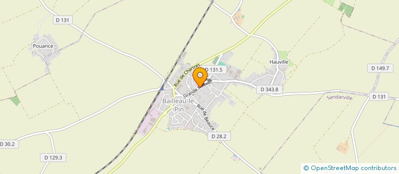 localisation de l'entreprise MONSIEUR JEAN ALLARD à BAILLEAU-LE-PIN
