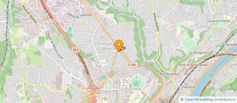 localisation de l'entreprise MONSIEUR JEAN ALLEGRE  CHAMPAGNE-AU-MONT-D'OR