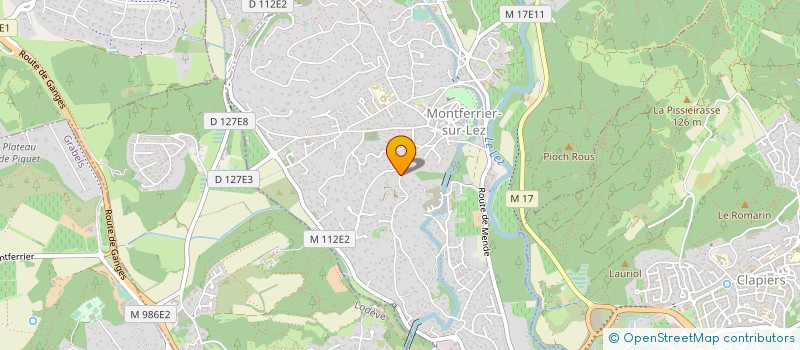 localisation de l'entreprise MONSIEUR JEAN ALLEMAND  MONTFERRIER-SUR-LEZ