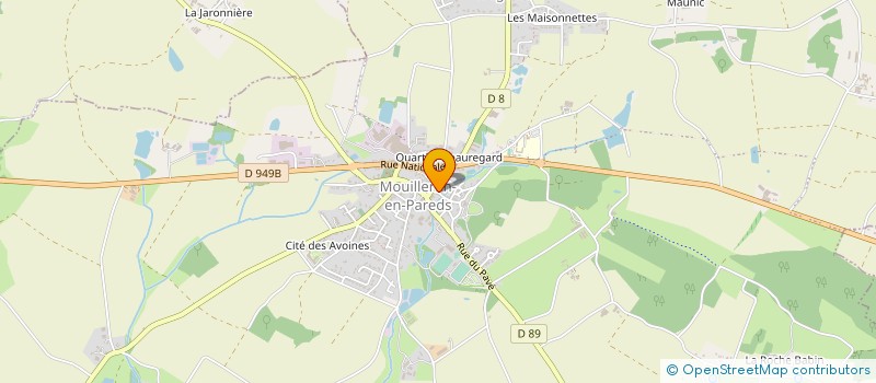 localisation de l'entreprise MONSIEUR JEAN ALLETRU  SAINT-MAURICE-LE-GIRARD