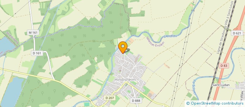 localisation de l'entreprise MONSIEUR JEAN ALLHEILIG  HINDISHEIM