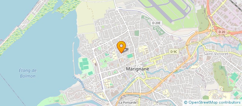 localisation de l'entreprise MONSIEUR JEAN ALLIONE à MARIGNANE