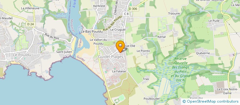 localisation de l'entreprise MONSIEUR JEAN ALLIOT à GUIDEL