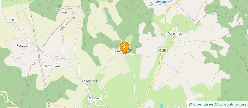 localisation de l'entreprise MONSIEUR JEAN ALLIROL  SAINT PRIVAT D'ALLIER