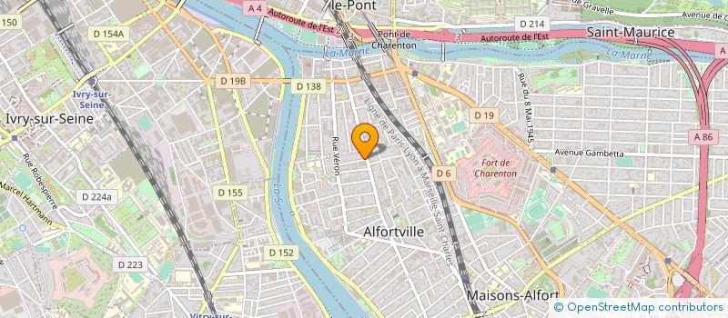 localisation de l'entreprise MONSIEUR JEAN ALLOIN à ALFORTVILLE