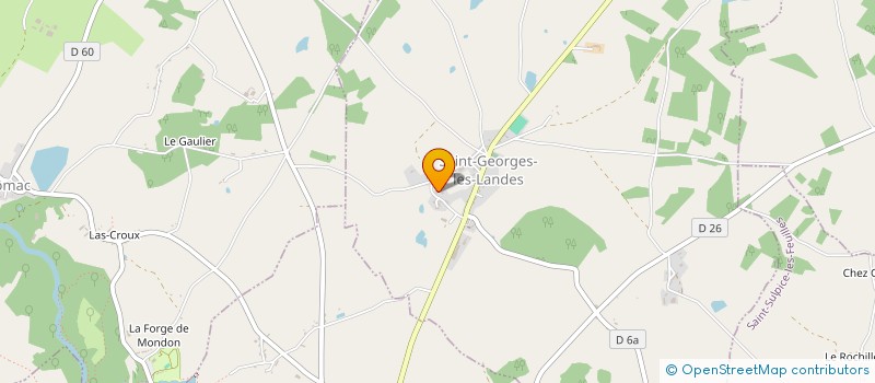 localisation de l'entreprise MONSIEUR JEAN ALLONCLE à SAINT-GEORGES-LES-LANDES