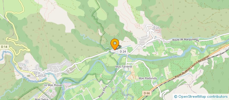 localisation de l'entreprise MONSIEUR JEAN ALMANSA  EUS