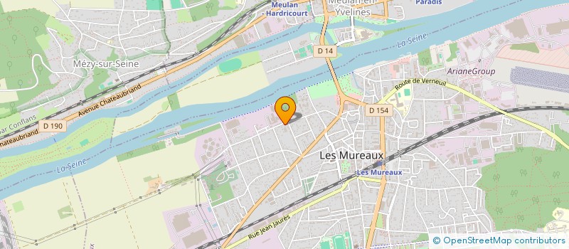 localisation de l'entreprise MONSIEUR JEAN ALMIN à LES MUREAUX