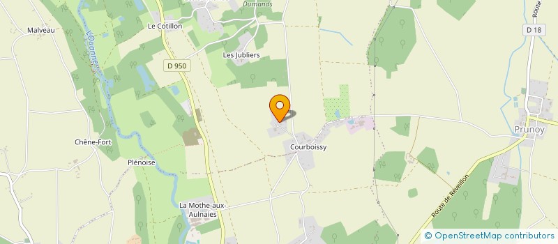 localisation de l'entreprise MONSIEUR JEAN ALONSO  CHARNY OREE DE PUISAYE