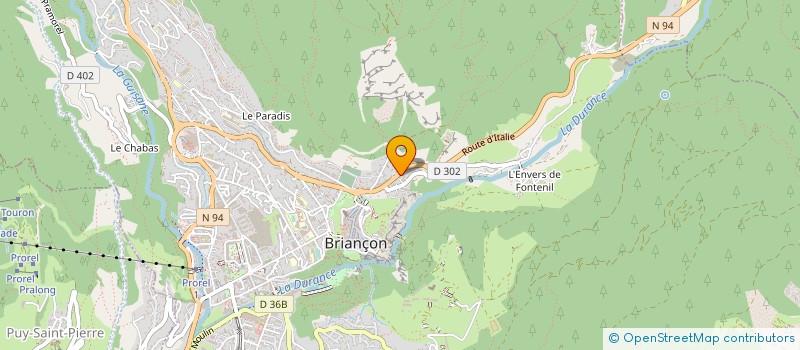 localisation de l'entreprise MONSIEUR JEAN ALPHAND  MONTGENEVRE