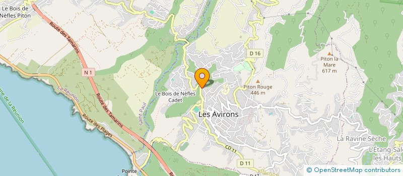 localisation de l'entreprise MONSIEUR JEAN ALPOU à LES AVIRONS