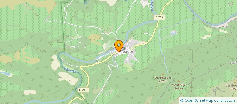 localisation de l'entreprise MONSIEUR JEAN ALQUIER  RIBAUTE