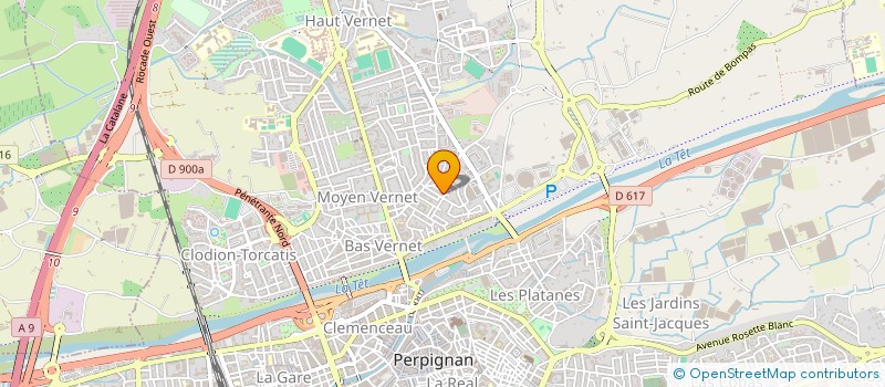 localisation de l'entreprise MONSIEUR JEAN ALSINA à PERPIGNAN