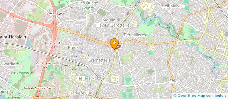 localisation de l'entreprise MONSIEUR JEAN AMAN  SAINT-HERBLAIN