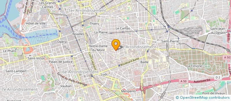 localisation de l'entreprise MONSIEUR JEAN AMAR à MARSEILLE