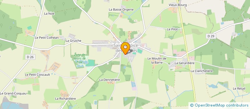 localisation de l'entreprise MONSIEUR JEAN AMBERT  VALLONS-DE-L'ERDRE