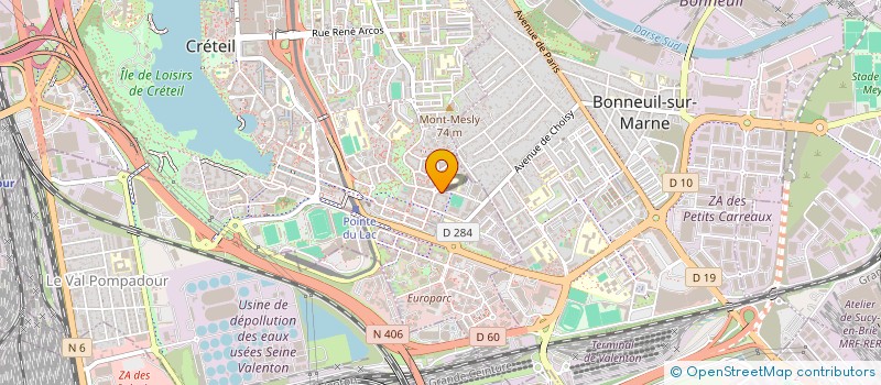 localisation de l'entreprise MONSIEUR JEAN AMBROISE MAURICE  BRIE-COMTE-ROBERT