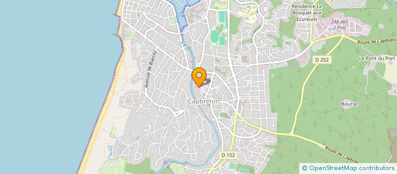 localisation de l'entreprise MONSIEUR JEAN AMESTOY  CAPBRETON