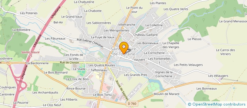 localisation de l'entreprise MONSIEUR JEAN AMIOT  SAINTE-MAURE-DE-TOURAINE