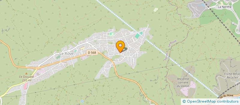 localisation de l'entreprise MONSIEUR JEAN AMORE  LE ROVE