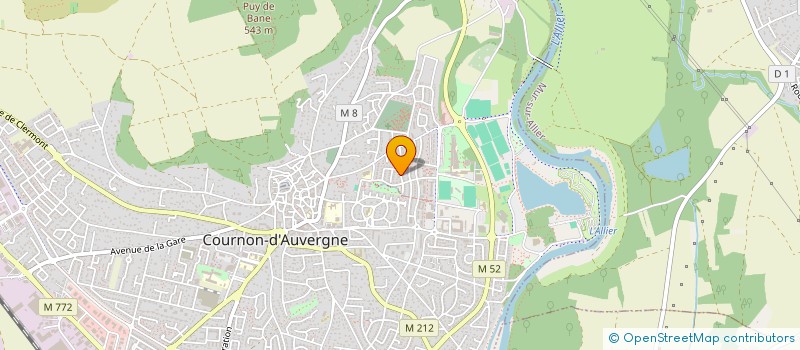 localisation de l'entreprise MONSIEUR JEAN-ANAEL GOBBE à COURNON-D'AUVERGNE
