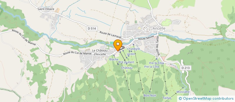 localisation de l'entreprise MONSIEUR JEAN-ANAEL MUSCAT  ANCELLE