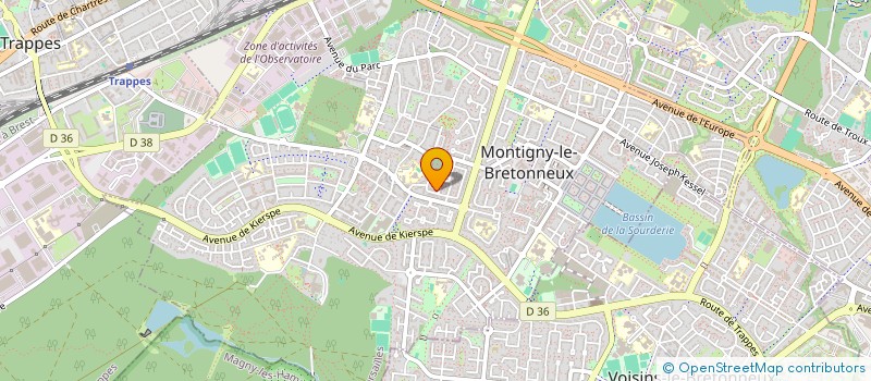 localisation de l'entreprise MONSIEUR JEAN ANCELIN  MONTIGNY-LE-BRETONNEUX