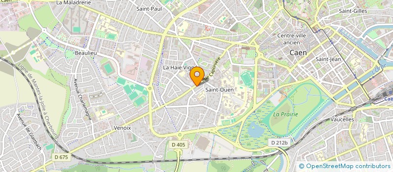 localisation de l'entreprise MONSIEUR JEAN ANCEMOT à CAEN