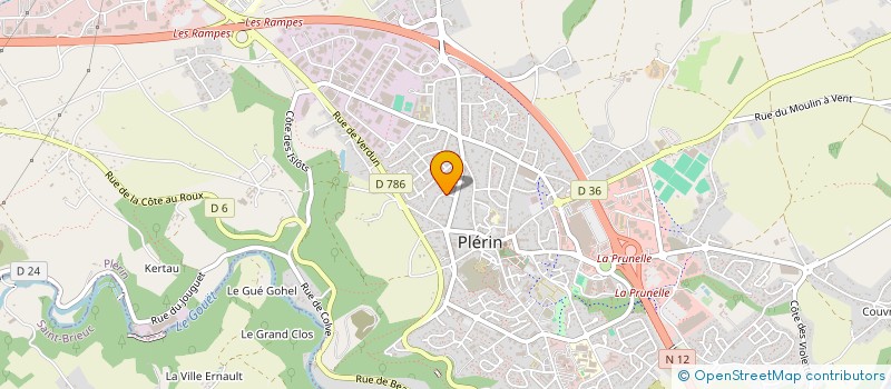 localisation de l'entreprise MONSIEUR JEAN ANDRE  PLERIN