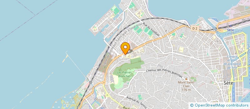 localisation de l'entreprise MONSIEUR JEAN ANDRE  SETE