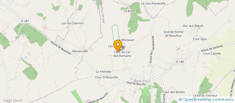 localisation de l'entreprise MONSIEUR JEAN ANDRE  LA BOISSIERE