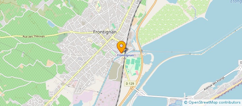 localisation de l'entreprise MONSIEUR JEAN ANDRE à FRONTIGNAN