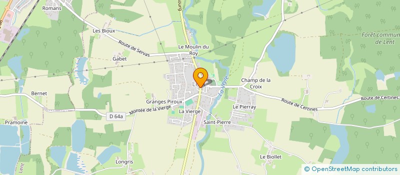 localisation de l'entreprise MONSIEUR JEAN ANDRE BOTTO à LENT