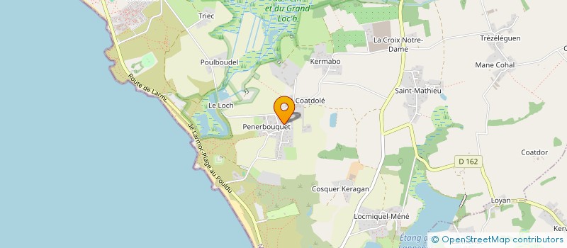 localisation de l'entreprise MONSIEUR JEAN ANDRE HUIBAN à GUIDEL