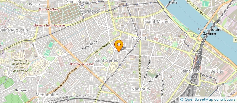 localisation de l'entreprise MONSIEUR JEAN ANDREAE à BORDEAUX