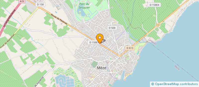 localisation de l'entreprise MONSIEUR JEAN ANDREO à MEZE