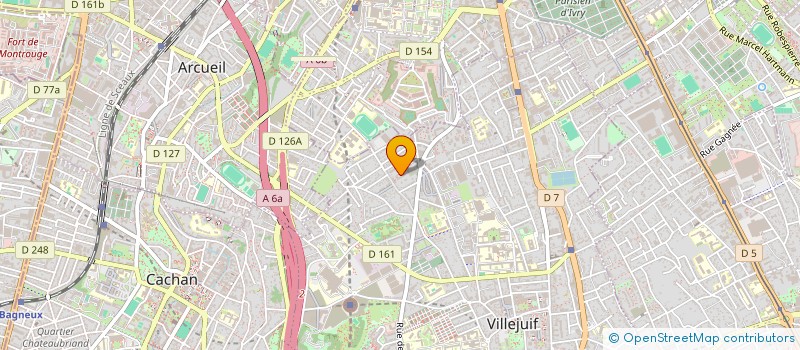 localisation de l'entreprise MONSIEUR JEAN ANDRIAMPIRIMANANA à VILLEJUIF