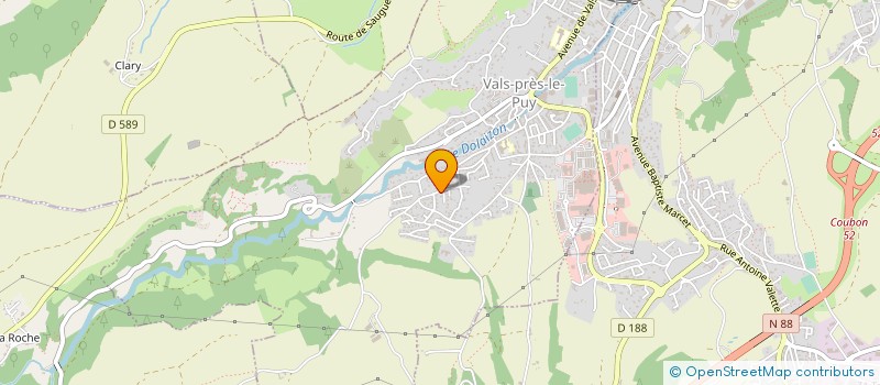 localisation de l'entreprise MONSIEUR JEAN ANDRIEUX à VALS-PRES-LE-PUY