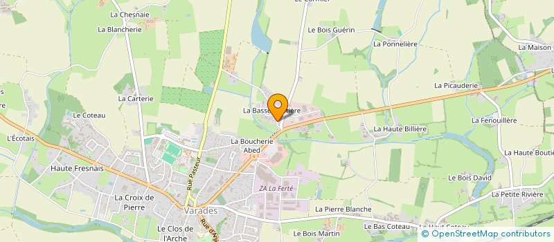 localisation de l'entreprise MONSIEUR JEAN ANDROUIN  LOIREAUXENCE